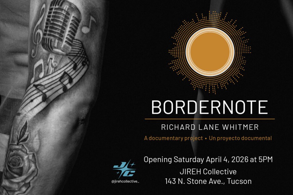 Bordernote exhibit announcement